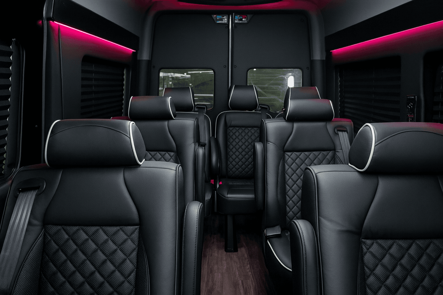 10-Passenger Executive Sprinter interior view