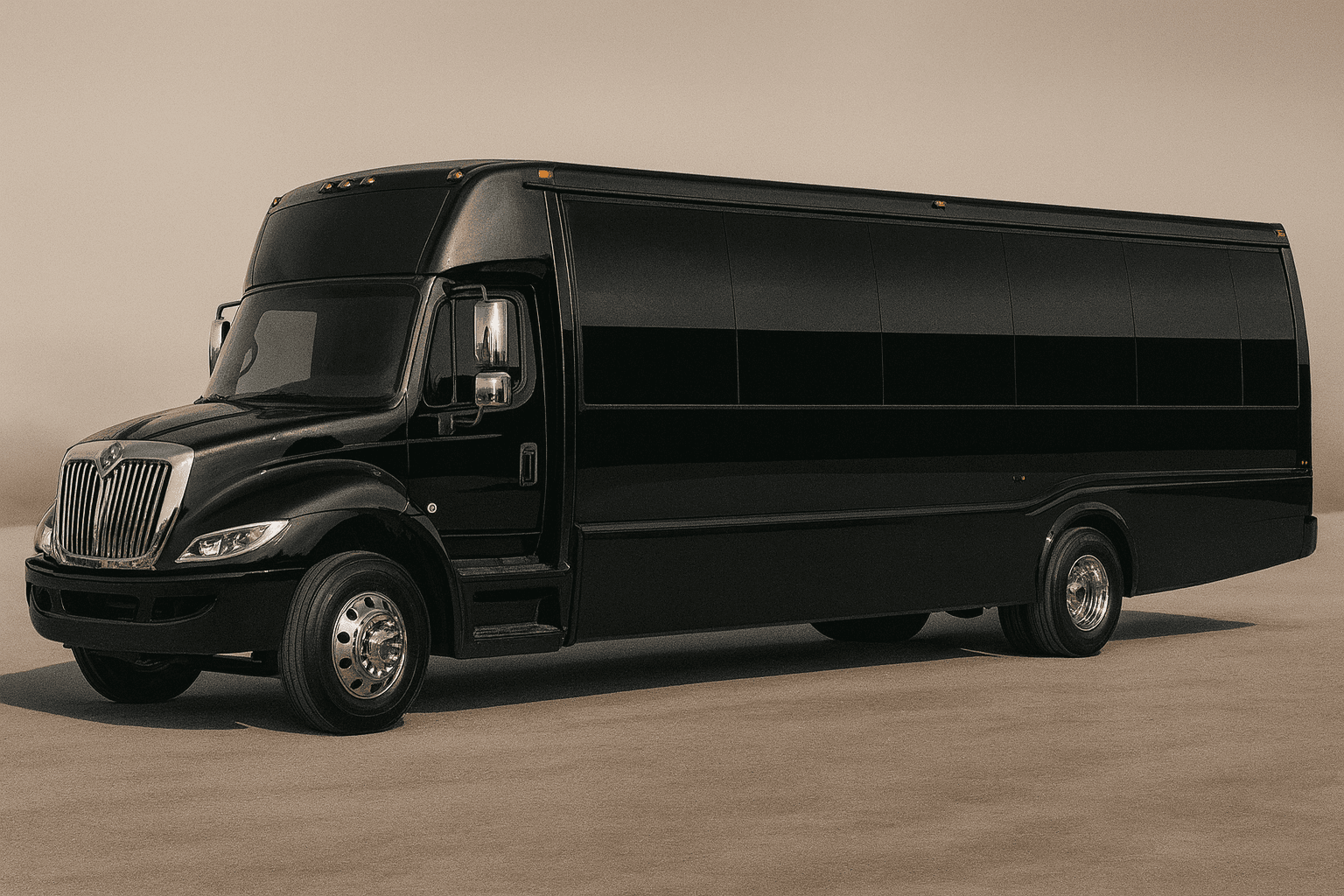 30-Passenger Party Bus exterior available for Phoenix rentals