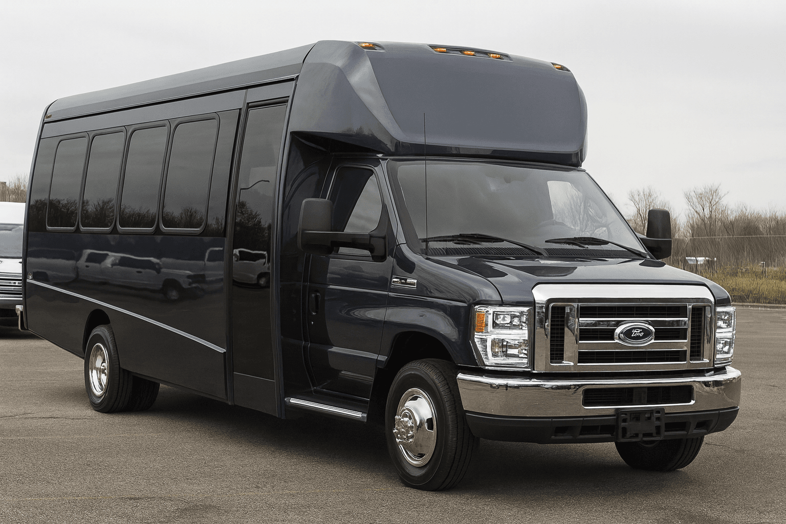 32-Passenger Coach Bus exterior view