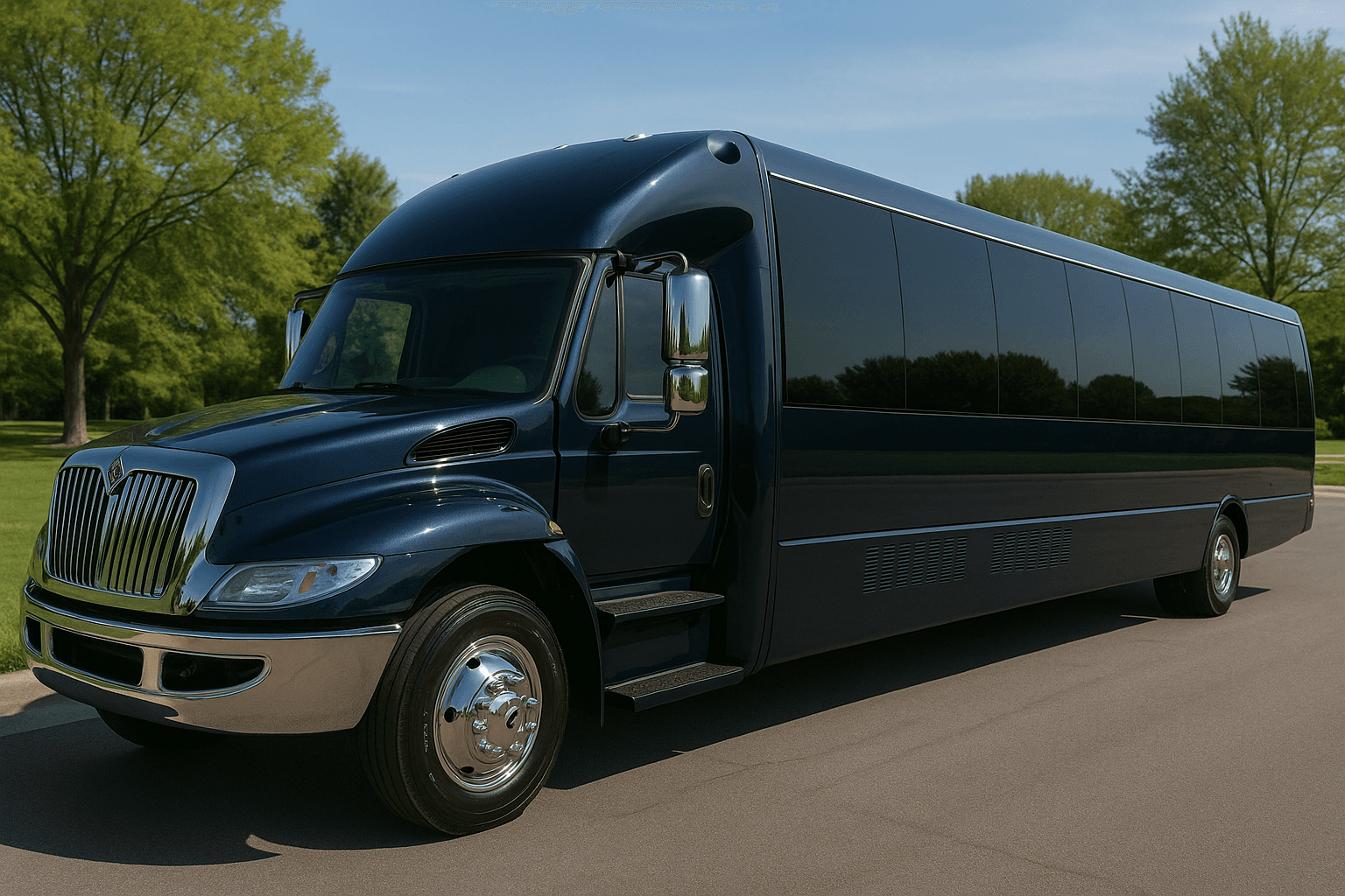 34-Passenger Party Bus exterior view