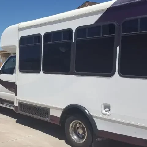 20-22 Passenger White Party Bus